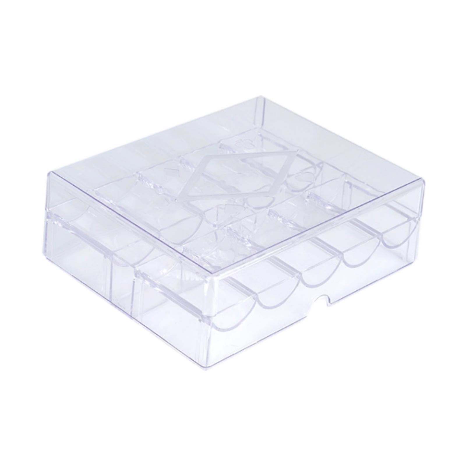 Tablet Accessories For Gaming - Transparentes Acryl-Chip-Etui, Chip-Träger, leichter Organizer, hält