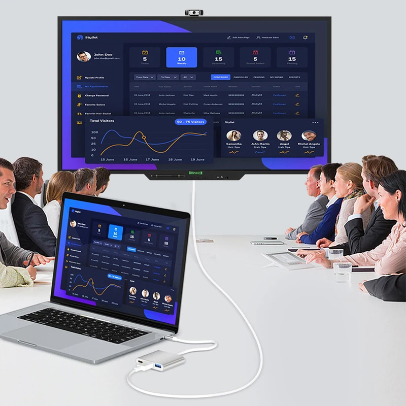 Tablet Accessories Samsung - 3-in-1 USB Typ-C Hub zu 4K