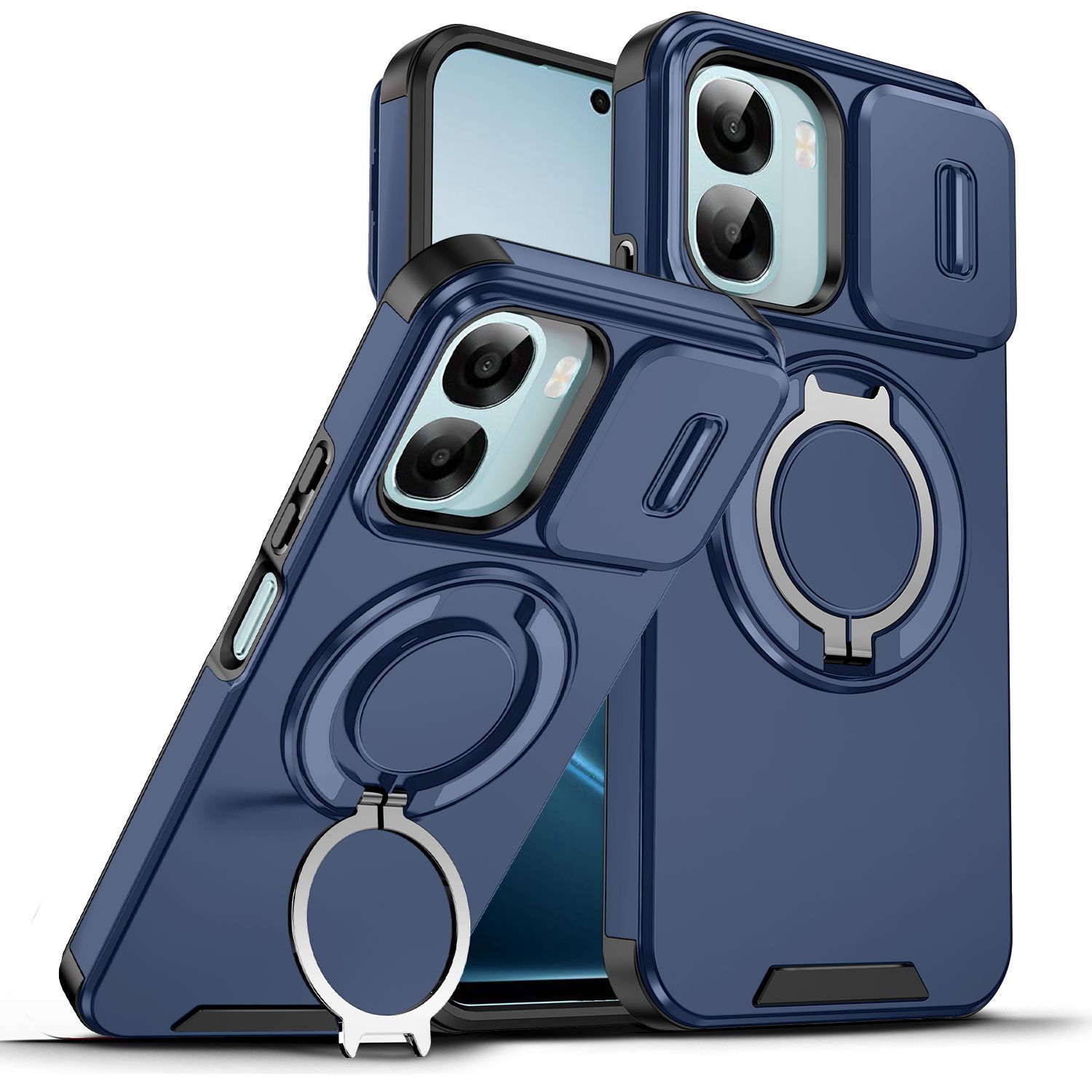 Oppo Tablet Accessories - Schiebe-Kameraschutz-Handyhülle für OPPO A6 4G 5G