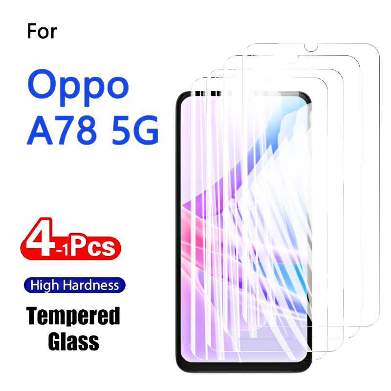 Oppo Tablet Accessories - 1–4 Stück Displayschutzfolien für Oppo A78