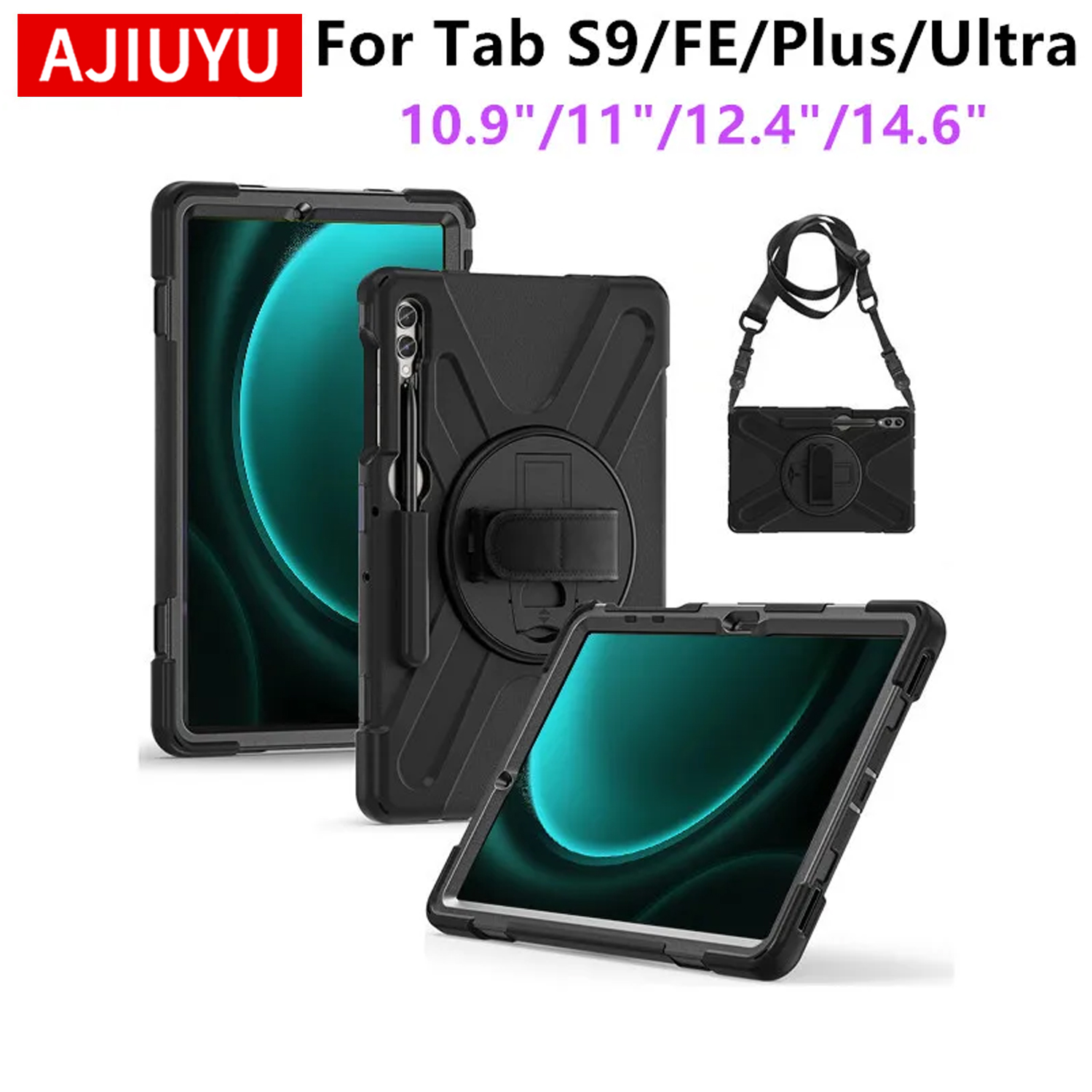 Samsung Tablet S10 Accessories - Robuste, stoßfeste Hülle für Samsung Galaxy