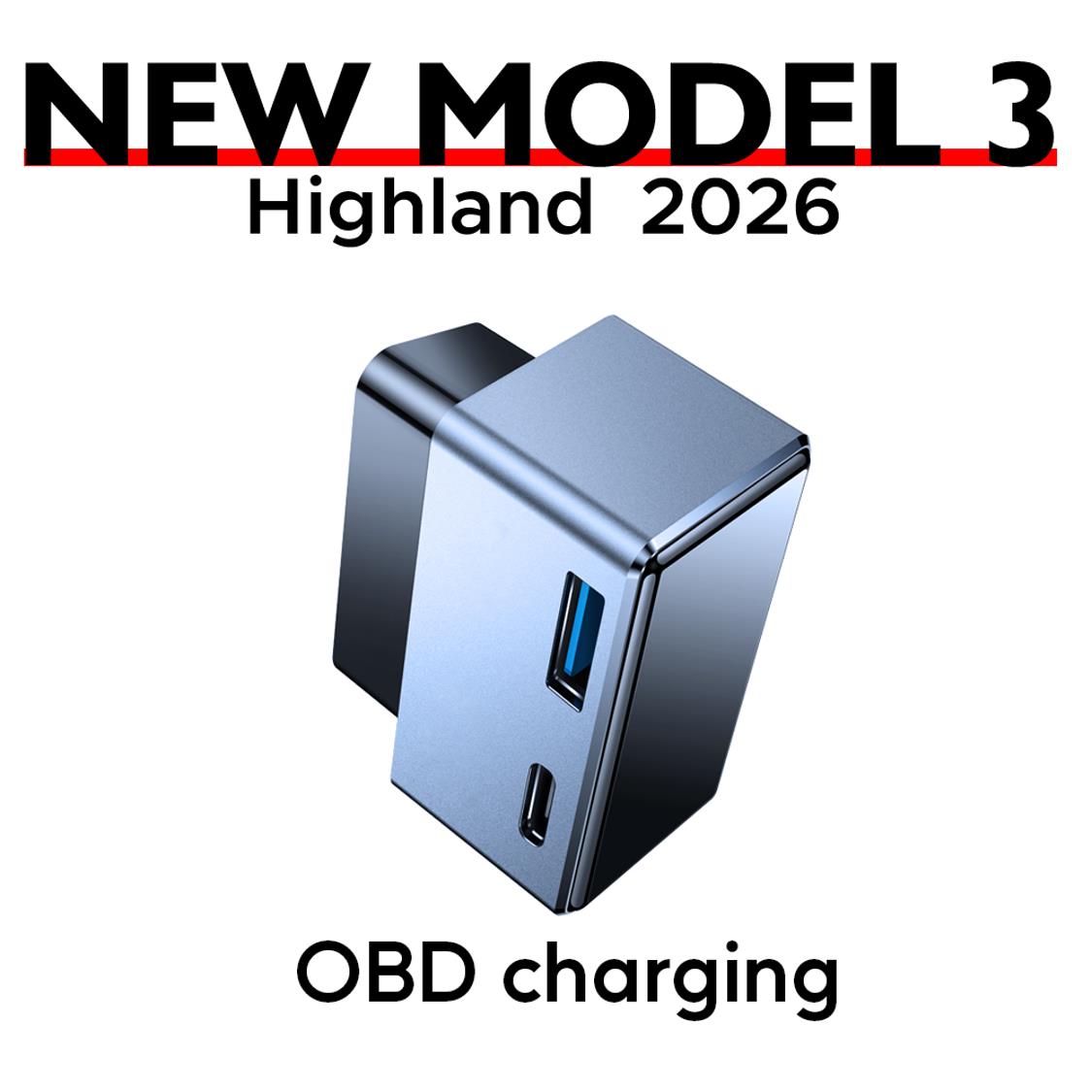 Usb Hub Type C - Aluminium OBD Schnell-Ladeadapter USB Typ-C PD-Anschluss