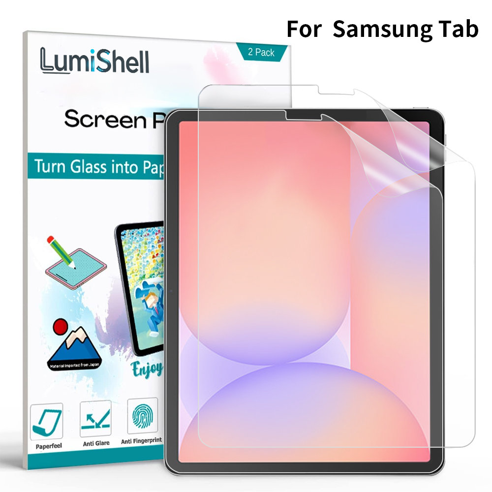 Samsung Tablet S10 Accessories - 2 Stück Displayschutzfolie mit Papier-ähnlicher Haptik