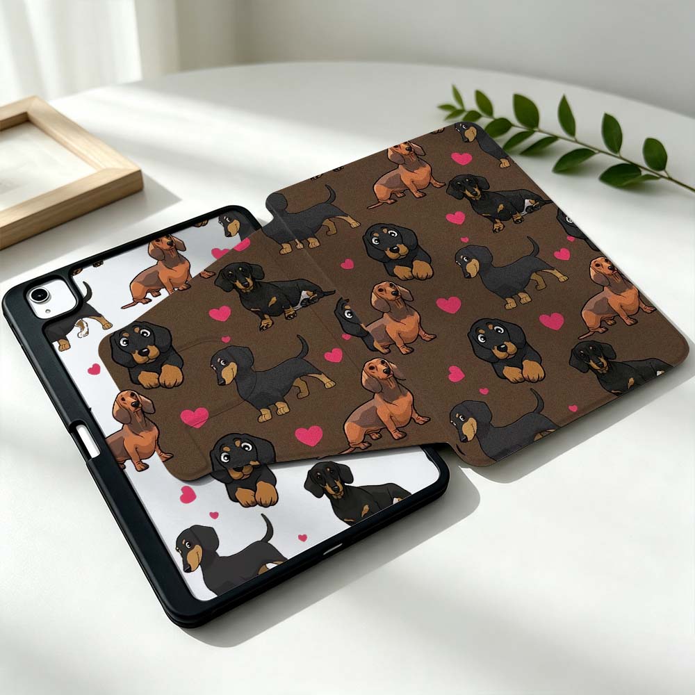 Cartoon-Dackel-Herz für Samsun – Samsung Tablet S11 Accessories Bewertung und Preis