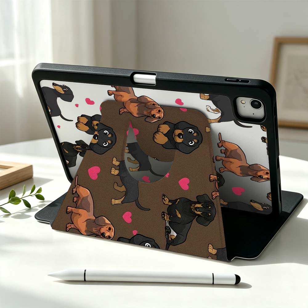 Cartoon-Dackel-Herz für Samsun – Samsung Tablet S11 Accessories Bewertung und Preis