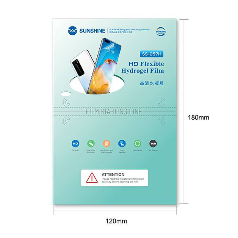 Sunshine SS-057H Hydrogel-Foli – Screen Protector Matte Bewertung und Preis