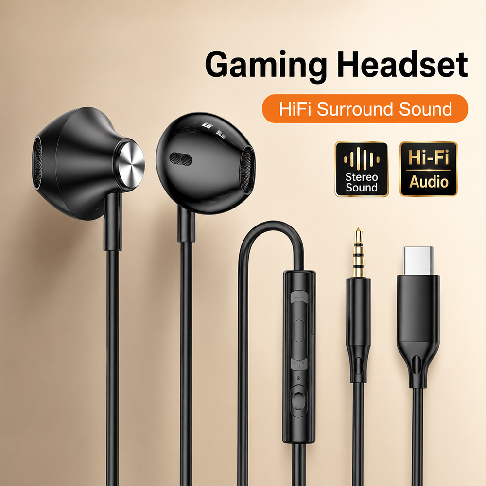 HiFi-Surround-Kopfhörer, Bass- – Iphone Tablet Accessories Bewertung und Preis