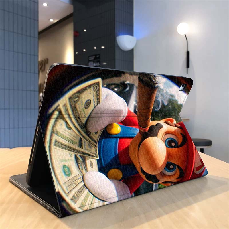 Cartoon M-Marios Kunst für Sam – Samsung Tablet S10 Accessories Bewertung und Preis