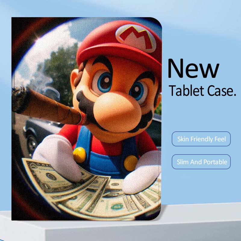 Cartoon M-Marios Kunst für Sam – Samsung Tablet S10 Accessories Bewertung und Preis