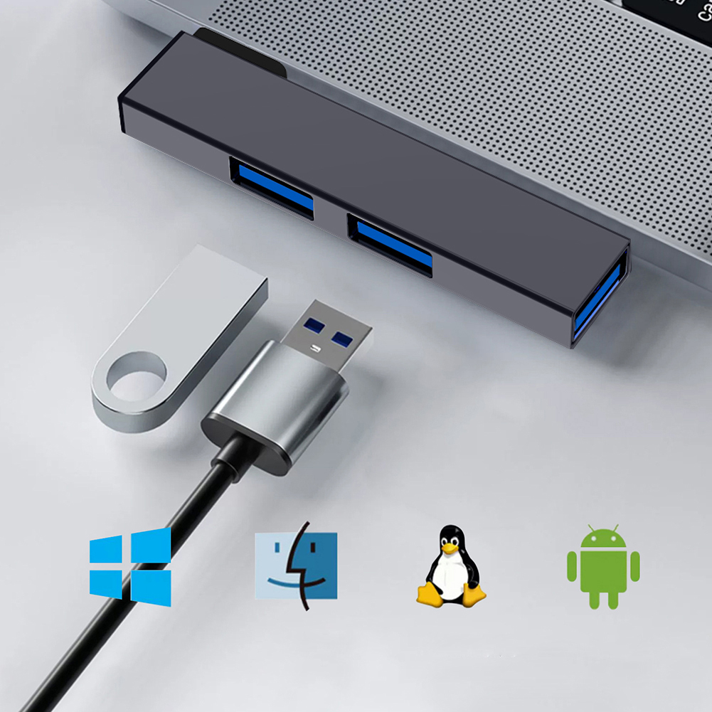 3-in-1 USB-Dockingstation OTG  – Usb Hub Type C Bewertung und Preis