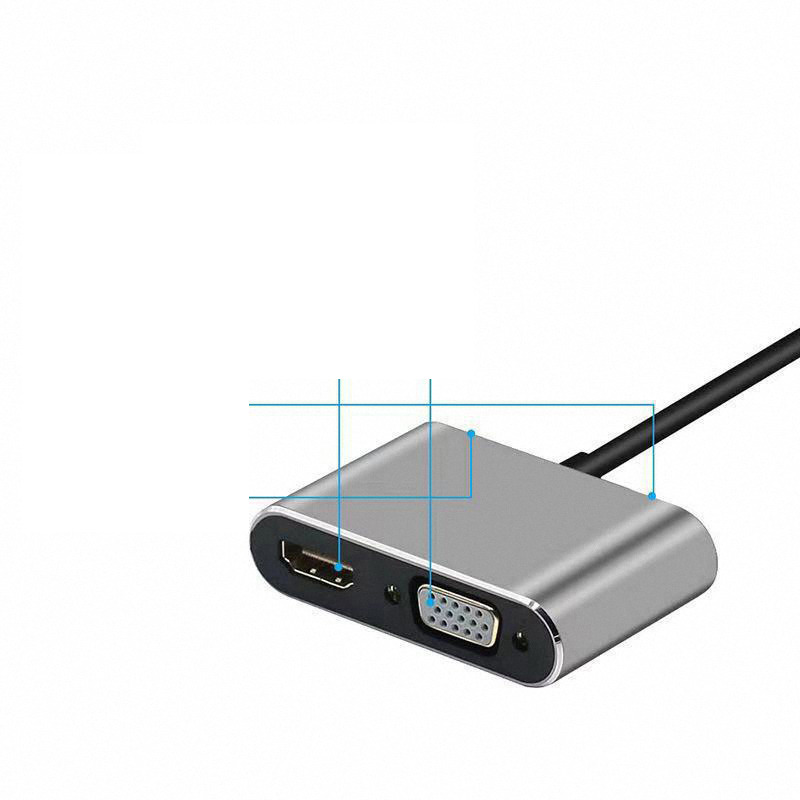 4K USB Typ C zu VGA 1080P USB  – Usb Hub Type C Bewertung und Preis