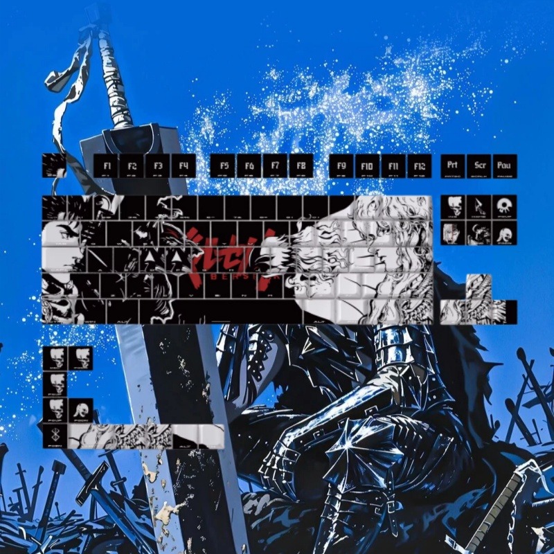 BERSERK Theme Anime Keycap 98  – Tablet Accessories For Gaming Bewertung und Preis