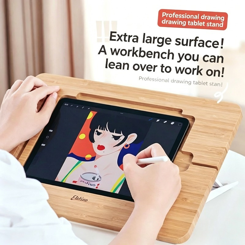 Malhalterung aus Holz für den  – Tablet Drawing Accessories Bewertung und Preis
