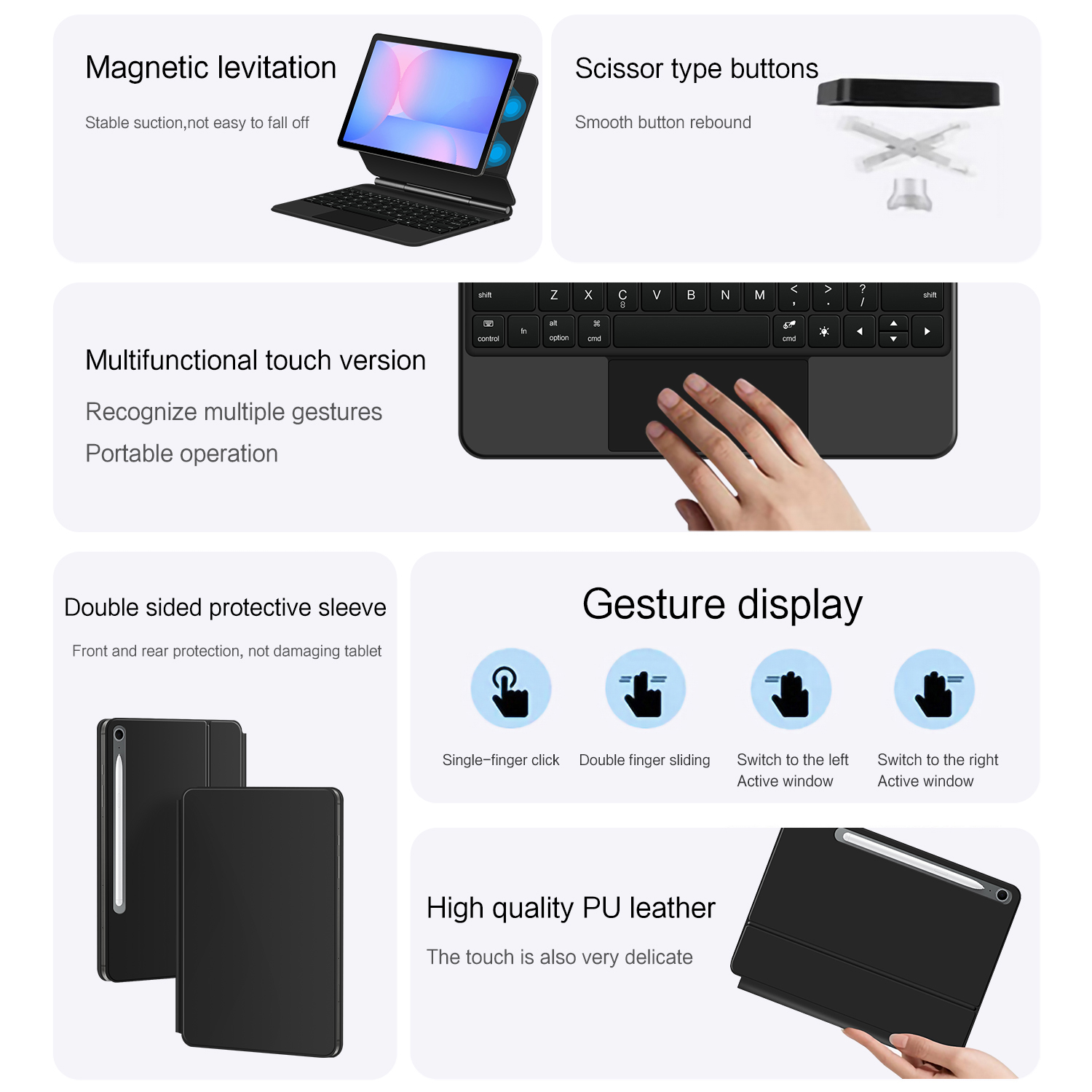 Magic Keyboard für Samsung Gal – Samsung Tablet S10 Accessories Bewertung und Preis