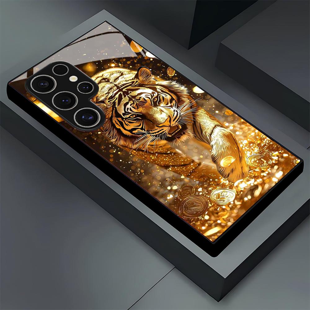 Tiger-Muster Glas-Handyhülle f – Samsung Galaxy S24 Bewertung und Preis
